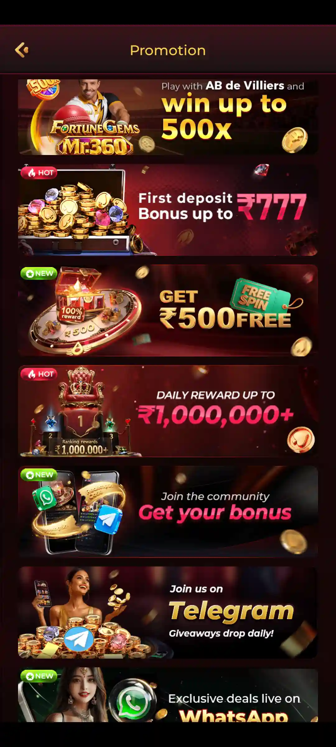 EK7 Game online games and provider categories