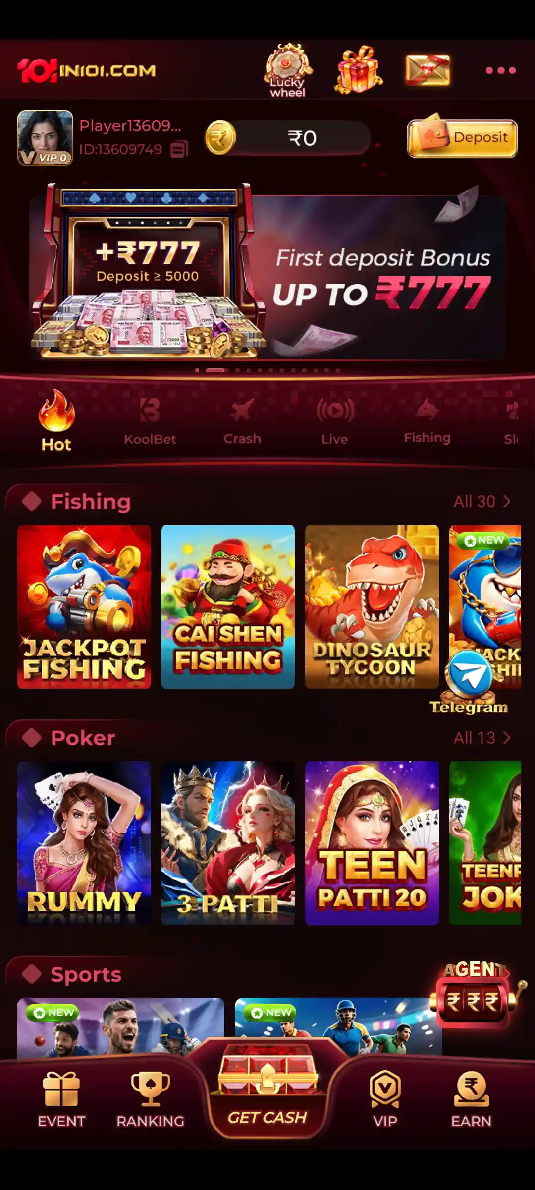 IN101 Game bonus rewards and gaming features