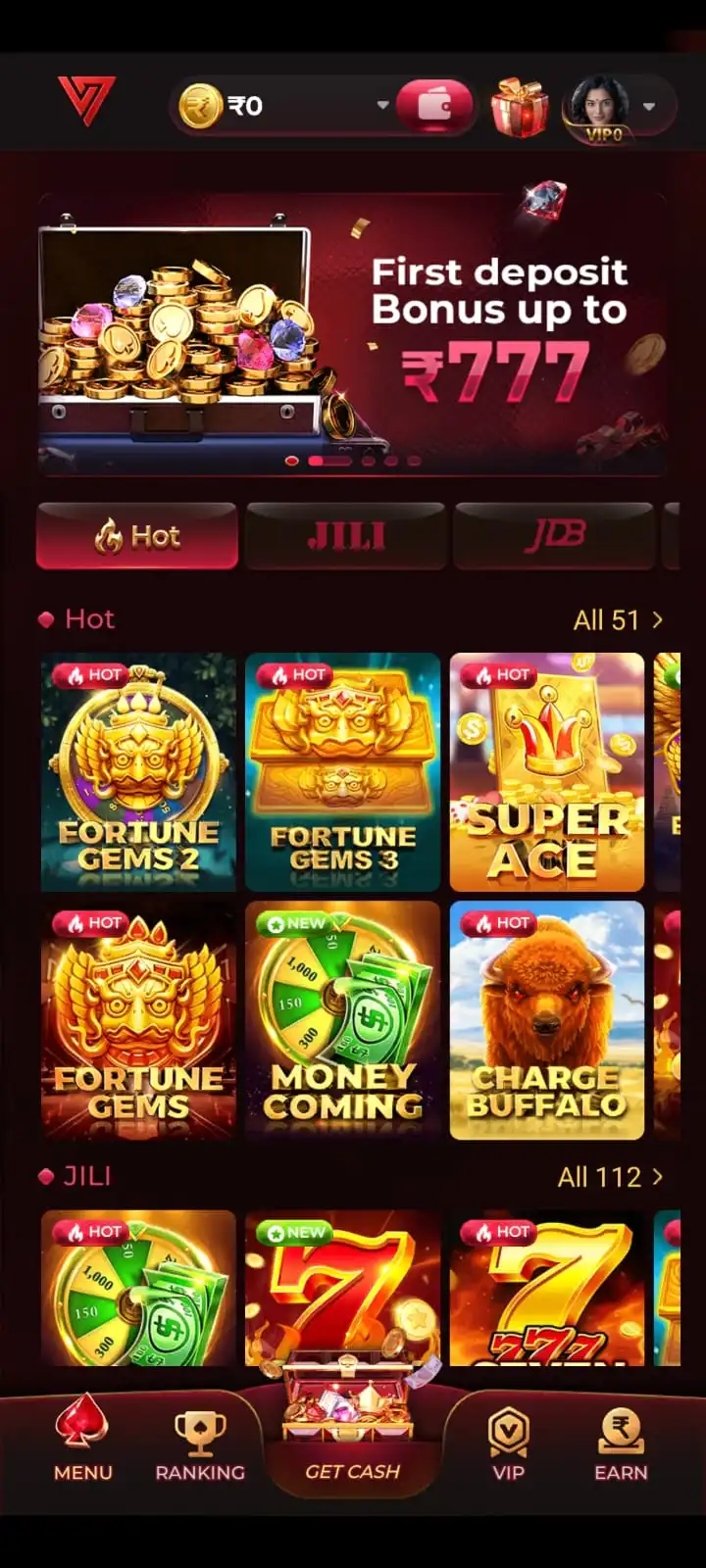 365in Game Android gaming categories